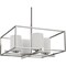 Progress Lighting Chadwick Collection Four-Light Brushed Nickel Chandelier P400226-009 - alternate 1
